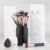 Niré Beauty Professional Makeup Brush Set, 15 Piece Black & Rose Gold | Foundation, powder, blush, blending, eyeshadow, vegan bristles, holder case, sponge, cleaner, guide