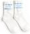 xo, Fetti Bride Socks, White | Something Blue Bachelorette Wedding Gift | To Be, Bachelorette Decorations, Day Slippers, Bridal Footwear