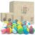 INTEYE Organic Bath Bomb Set, 24 Moisturizing Essential Oil Fizzies | 24 handmade fizzies rich in essential oils, moisturize dry skin. Great for all: birthday, Christmas, Mother’s Day