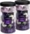 Nature’s Beauty Lavender Chamomile Sleep Bath Bomb Gift Set – Relaxing Spa Soak with Coconut Oil & Witch Hazel – Vanilla Citrus Scent – 2 Pack, 17.5 oz