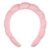 Conair Spa Makeup and Face Washing Headband, Pink Bubble Design, 1 Count, Ultra-Absorbent Microfiber Headband for Washing Face, Soft Terry Cloth, No-Squeeze, No-Pull Band Gentle on Hair and Head