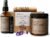 SOULISTIC ROOT Self-Care Set – Luxury Spa Bath Kit, Pillow Mist, Cooling Lip Balm, Tranquil Essential Oil Roller & Epsom Salt Bath Soak Pampering Package, Holistic Gifts for Him & Her