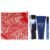 Carolina Herrera Bad Boy Cobalt 3-Piece Gift Set for Men, (Eau De Parfum 3.4 oz + Shower Gel 3.4 oz + Travel Spray 0.34 oz) – Limited Edition