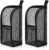 2 Pcs Travel Toiletry Bag, Portable & Waterproof EVA Cosmetic Organizer