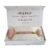 SILKTÁGE Rose Quartz Textured Facial Roller