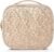 VLANDO Travel Makeup Bag for Women PU Leather Cosmetic Organizer | Large Capacity, Portable with Dividers & Handle; For Travel, Wedding, Girls & Makeup Brushes Storage