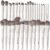 30 Pcs Pro Grade Makeup Brushes Set with Dense Ultra Soft Bristle