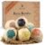 Bath Bombs Gift Set – USA Made with Organic & Natural Ingredients | Relaxing Spa Gifts for Women & Men