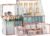 Youdepot Glass Makeup Organizer, 3-in-1 Cosmetic Organizer | Multi-Functional, for Skincare Lipstick Brushes, Vanity Organizer, Bathroom Organizer